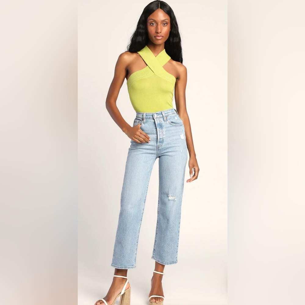 Lulu’s Lime Green Bodysuit